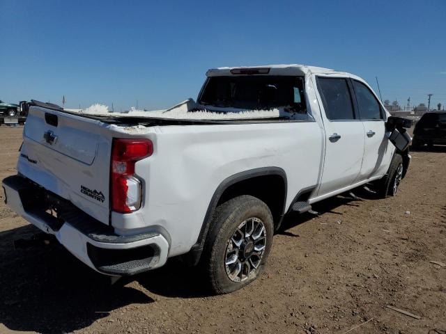 2GC4YRE74N1213694 - 2022 CHEVROLET SILVERADO K2500 HIGH COUNTRY WHITE photo 3