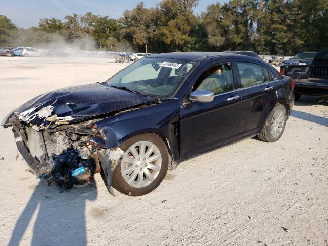 1C3CCBCG7EN237916 - 2014 CHRYSLER 200 LIMITED BLUE photo 1