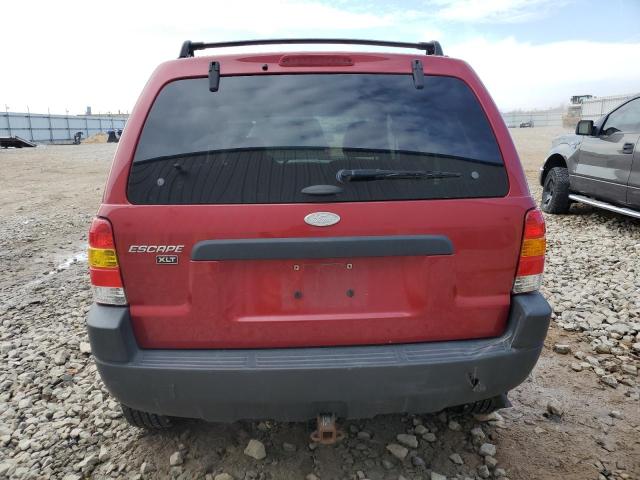 1FMYU931X3KC35476 - 2003 FORD ESCAPE XLT MAROON photo 6