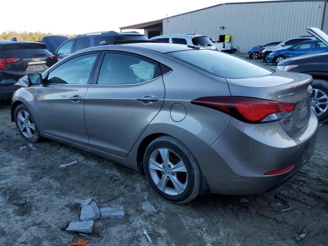 5NPDH4AE0GH677154 - 2016 HYUNDAI ELANTRA SE SILVER photo 2