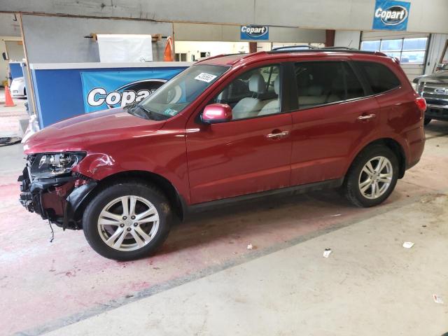 5NMSKDAG8AH371611 - 2010 HYUNDAI SANTA FE LIMITED RED photo 1