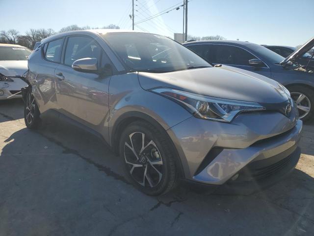 NMTKHMBX3JR048222 - 2018 TOYOTA C-HR XLE SILVER photo 4