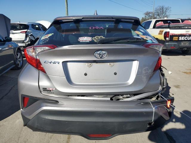 NMTKHMBX3JR048222 - 2018 TOYOTA C-HR XLE SILVER photo 6