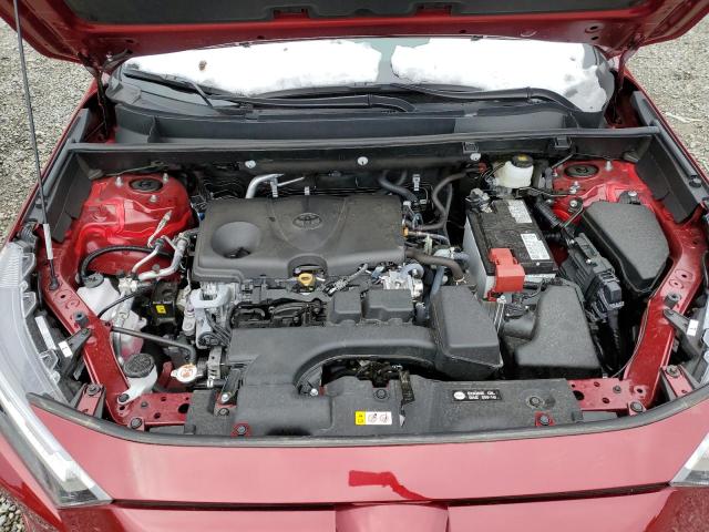 2T3G1RFV0PW352746 - 2023 TOYOTA RAV4 LE RED photo 12