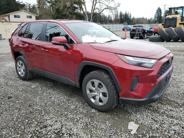 2T3G1RFV0PW352746 - 2023 TOYOTA RAV4 LE RED photo 4