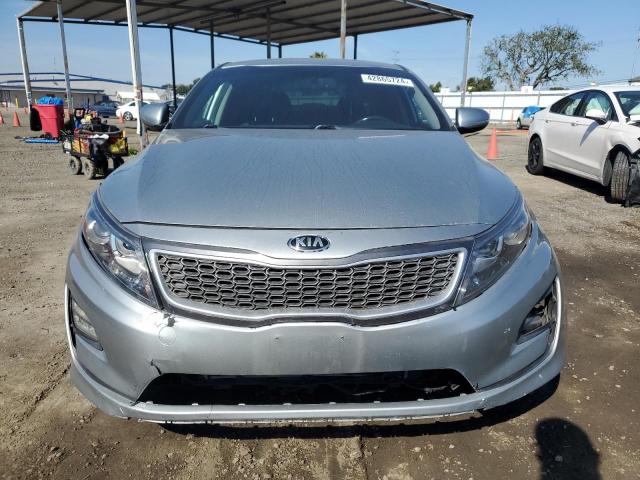 KNAGN4AD3F5080220 - 2015 KIA OPTIMA HYBRID SILVER photo 5