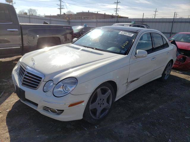 WDBUF87X87B181914 - 2007 MERCEDES-BENZ E 350 4MATIC WHITE photo 1