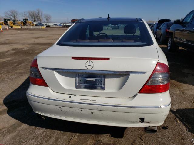 WDBUF87X87B181914 - 2007 MERCEDES-BENZ E 350 4MATIC WHITE photo 6