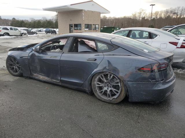 5YJSA1E55PF516138 - 2023 TESLA MODEL S GRAY photo 2