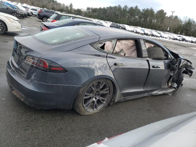 5YJSA1E55PF516138 - 2023 TESLA MODEL S GRAY photo 3