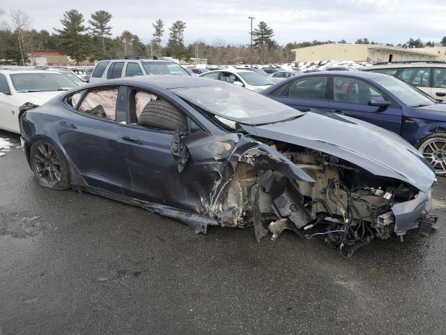 5YJSA1E55PF516138 - 2023 TESLA MODEL S ნაცრისფერი ფოტო 4