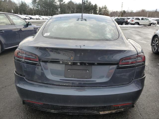 5YJSA1E55PF516138 - 2023 TESLA MODEL S GRAY photo 6