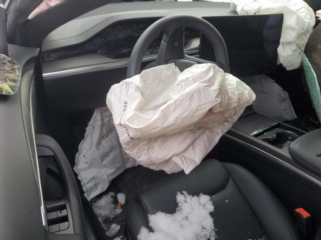 5YJSA1E55PF516138 - 2023 TESLA MODEL S ნაცრისფერი ფოტო 8