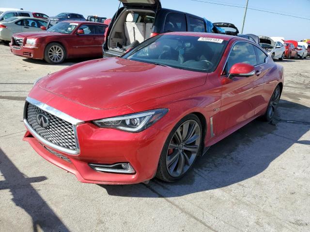 JN1FV7EK2JM530143 - 2018 INFINITI Q60 RED SPORT 400 RED photo 1