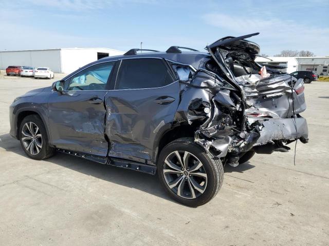 2T2HGMDA5NC087511 - 2022 LEXUS RX 450H GRAY photo 2