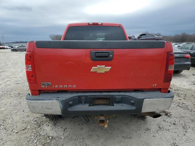 1GC4KXBG9AF157006 - 2010 CHEVROLET SILVERADO K2500 HEAVY DUTY LT RED photo 6