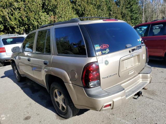 1GNDT13S052234623 - 2005 CHEVROLET TRAILBLAZE LS TAN photo 2