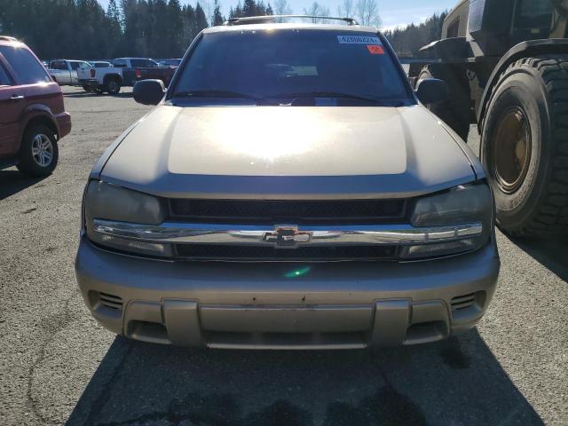 1GNDT13S052234623 - 2005 CHEVROLET TRAILBLAZE LS TAN photo 5