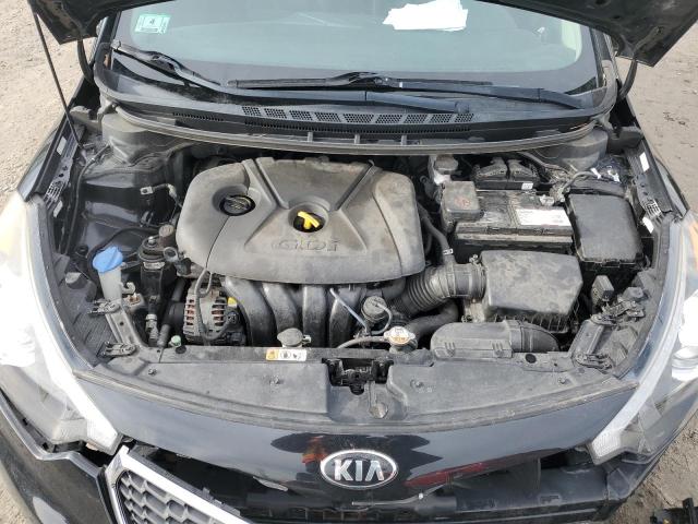 KNAFX5A88G5548507 - 2016 KIA FORTE EX BLACK photo 11