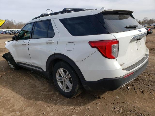 1FMSK8DH2LGC18367 - 2020 FORD EXPLORER XLT WHITE photo 2