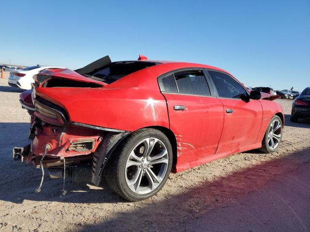 2C3CDXCTXMH590214 - 2021 DODGE CHARGER R/T RED photo 3