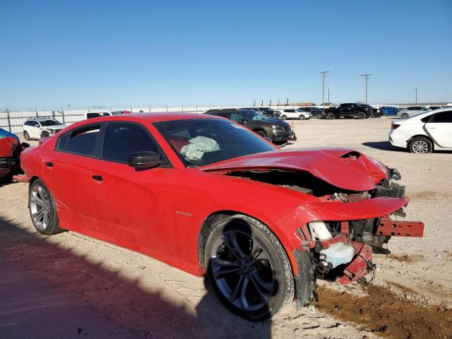 2C3CDXCTXMH590214 - 2021 DODGE CHARGER R/T RED photo 4