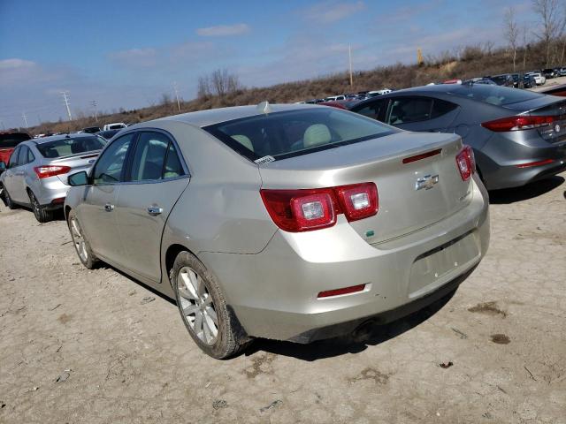 1G11H5SL0EF210712 - 2014 CHEVROLET MALIBU LTZ ბეჟი ფოტო 2