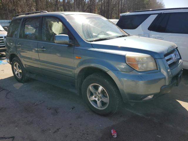 5FNYF28416B040876 - 2006 HONDA PILOT EX BLUE photo 4