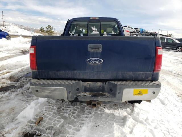 1FTWW31R38EE33835 - 2008 FORD F350 SRW SUPER DUTY BLUE photo 6