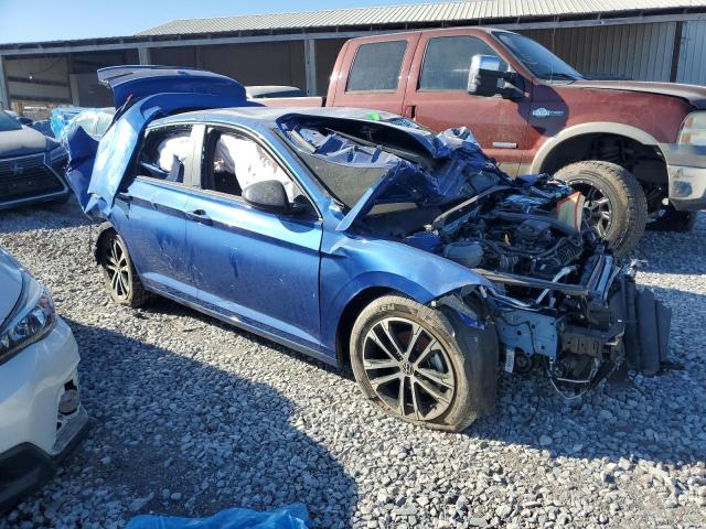 3VWBM7BU7RM022347 - 2024 VOLKSWAGEN JETTA SPORT BLUE photo 4