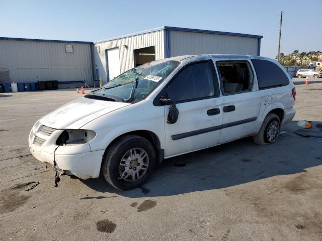 1D4GP24R85B374479 - 2005 DODGE GRAND CARA SE WHITE photo 1