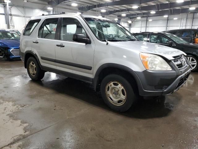 JHLRD78562C081322 - 2002 HONDA CR-V LX SILVER photo 4