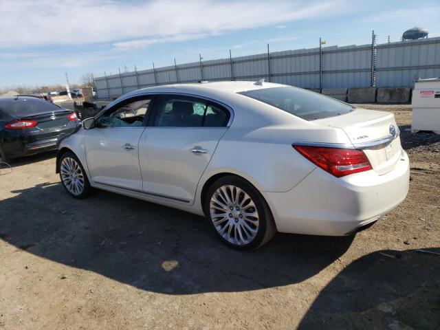 1G4GF5G39EF201857 - 2014 BUICK LACROSSE TOURING WHITE photo 2