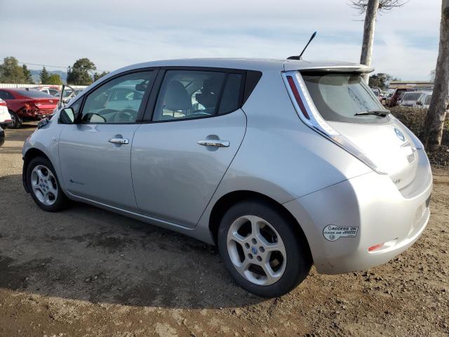 JN1AZ0CP5CT016591 - 2012 NISSAN LEAF SV SILVER photo 2