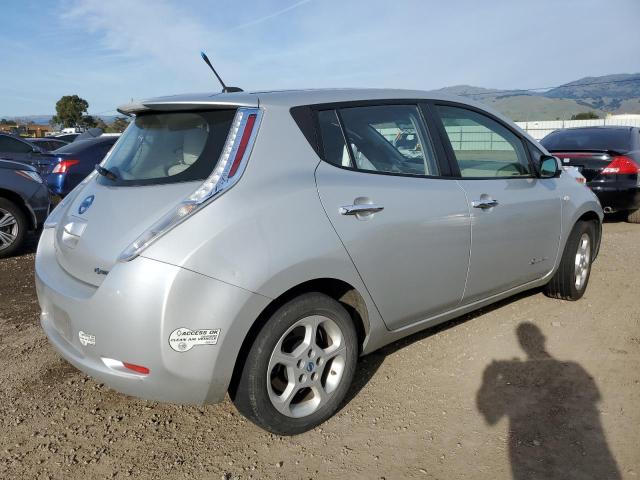 JN1AZ0CP5CT016591 - 2012 NISSAN LEAF SV SILVER photo 3