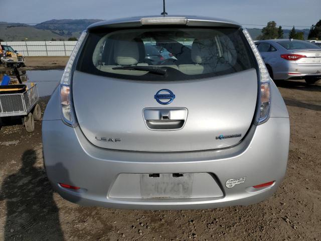 JN1AZ0CP5CT016591 - 2012 NISSAN LEAF SV SILVER photo 6