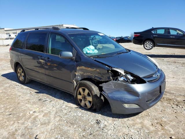 5TDZK22C18S205274 - 2008 TOYOTA SIENNA XLE BLUE photo 4