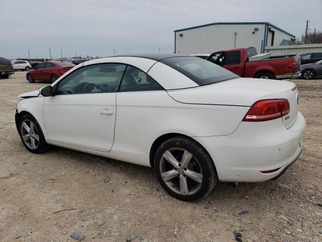 WVWFW7AH1CV008167 - 2012 VOLKSWAGEN EOS LUX WHITE photo 2