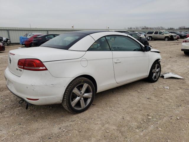 WVWFW7AH1CV008167 - 2012 VOLKSWAGEN EOS LUX WHITE photo 3