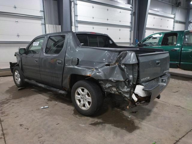 2HJYK16557H513378 - 2007 HONDA RIDGELINE RTL BLACK photo 2