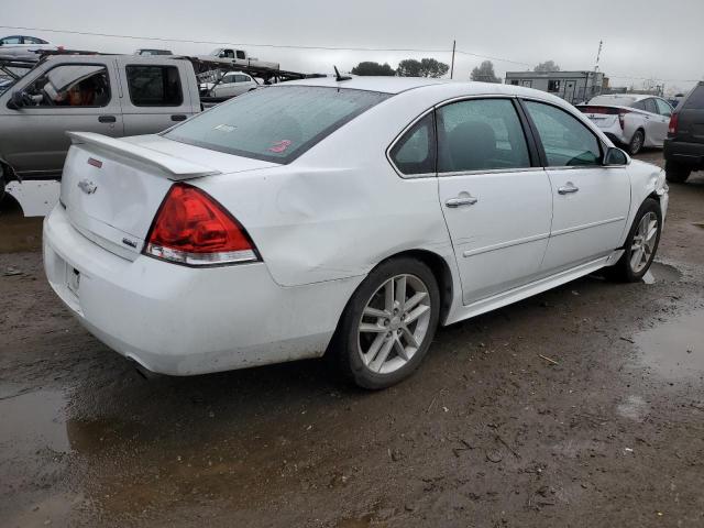 2G1WC5E32D1207297 - 2013 CHEVROLET IMPALA LTZ WHITE photo 3