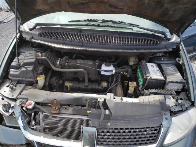 2B8GP54L72R794799 - 2002 DODGE GRAND CARA ES GREEN photo 12