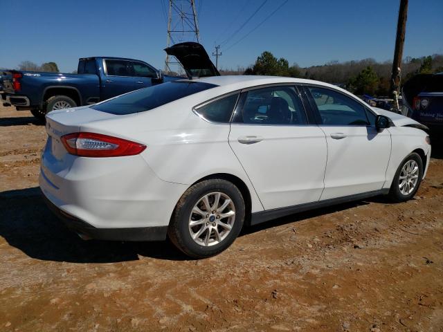 3FA6P0G73GR121128 - 2016 FORD FUSION S WHITE photo 3