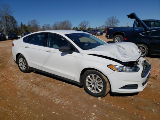 3FA6P0G73GR121128 - 2016 FORD FUSION S WHITE photo 4