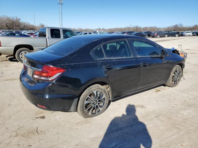 19XFB2F95DE017752 - 2013 HONDA CIVIC EXL შავი ფოტო 3