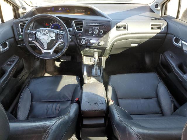 19XFB2F95DE017752 - 2013 HONDA CIVIC EXL შავი ფოტო 8