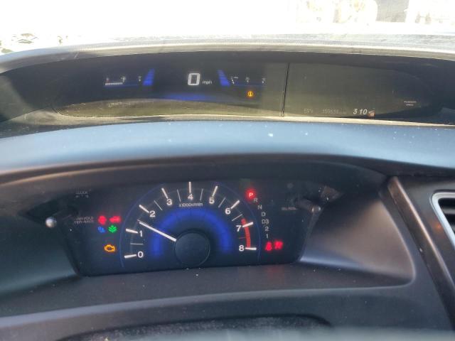 19XFB2F95DE017752 - 2013 HONDA CIVIC EXL შავი ფოტო 9