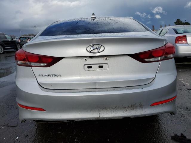 5NPD84LF9JH377822 - 2018 HYUNDAI ELANTRA SEL SILVER photo 6