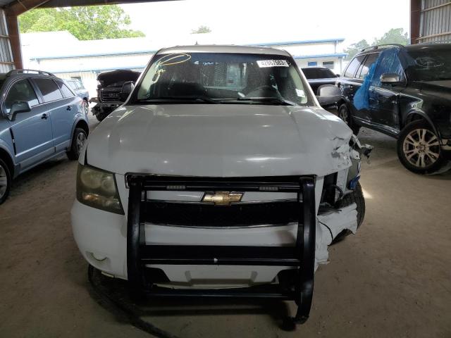 1GNLC2E06BR176940 - 2011 CHEVROLET TAHOE POLICE WHITE photo 5