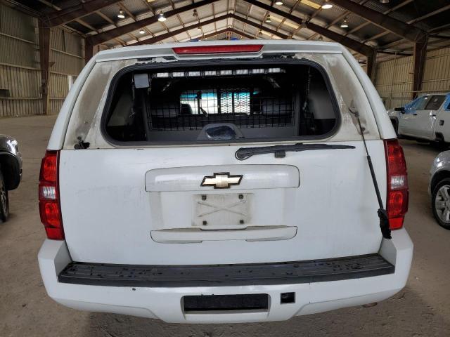 1GNLC2E06BR176940 - 2011 CHEVROLET TAHOE POLICE WHITE photo 6